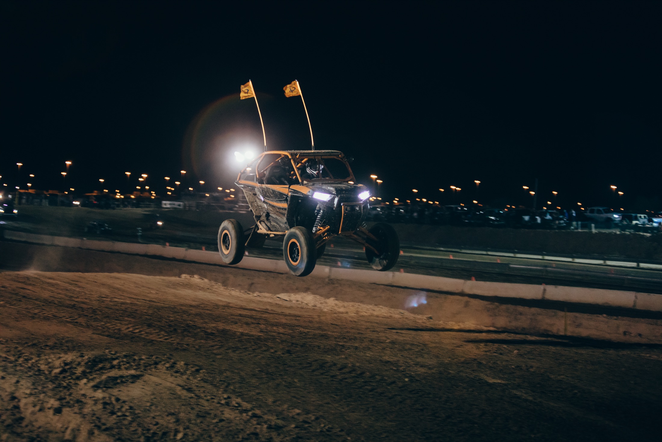 UTV launching at Buckeye Drags